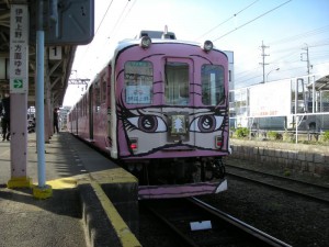 忍者列車ピンク